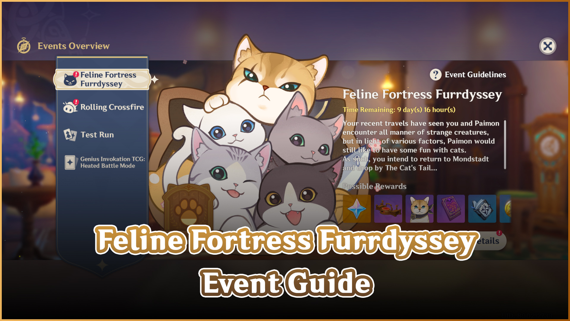 Genshin Impact Cat Event Guide: How to Befriend Neko and Complete All Tasks