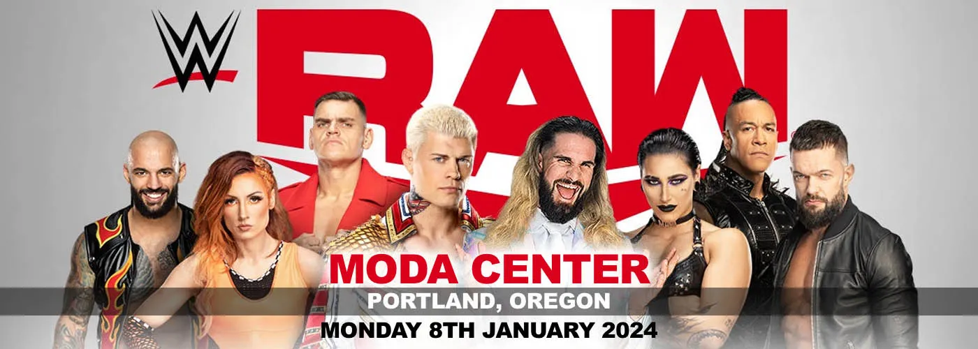 WWE RAW Returns to Portland! Join the Action at Moda Center