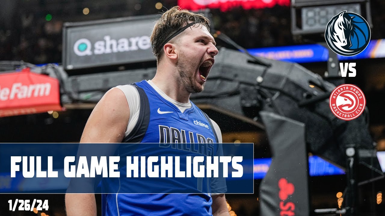 Mavericks vs Hawks: Luka Doncics Historic 73-Point Game Highlights