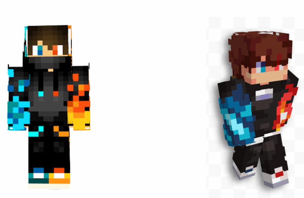 Top Fire and Ice Minecraft Skins to Customize Your Character