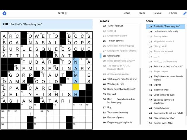 Solved! Lopsided Contest Clue in The New York Times Crossword