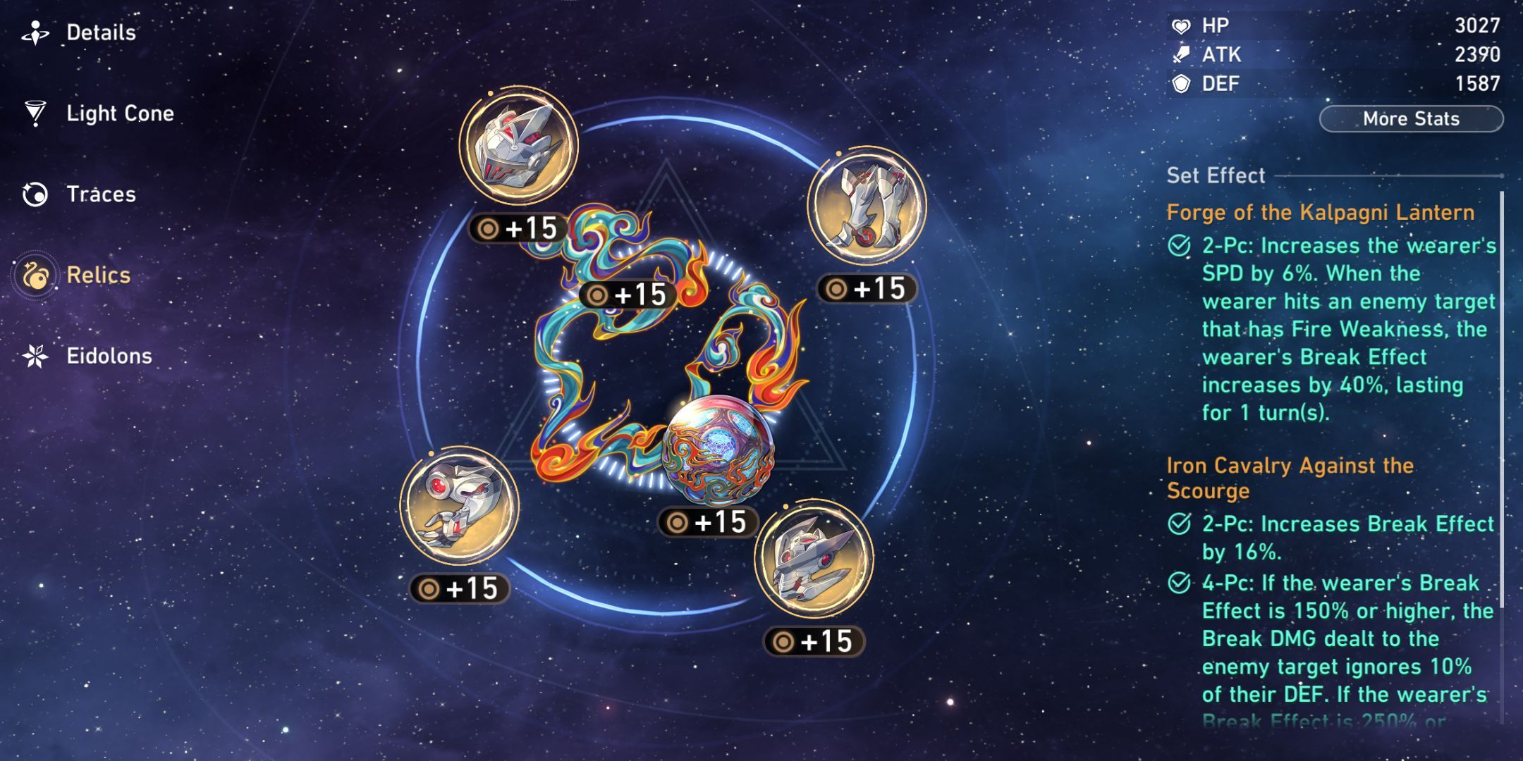 Best Firefly Relic Set for Maximum DPS in Honkai: Star Rail