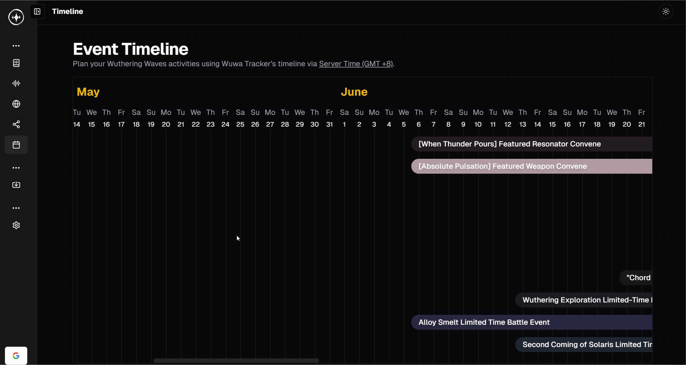 Countdown to Jinshi in Wuthering Waves: Stay Updated on Key Events