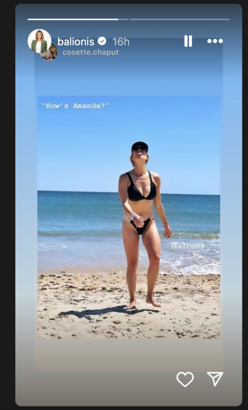 Amanda Balionis Bikini Photo Goes Viral Amid CBS Golf Coverage