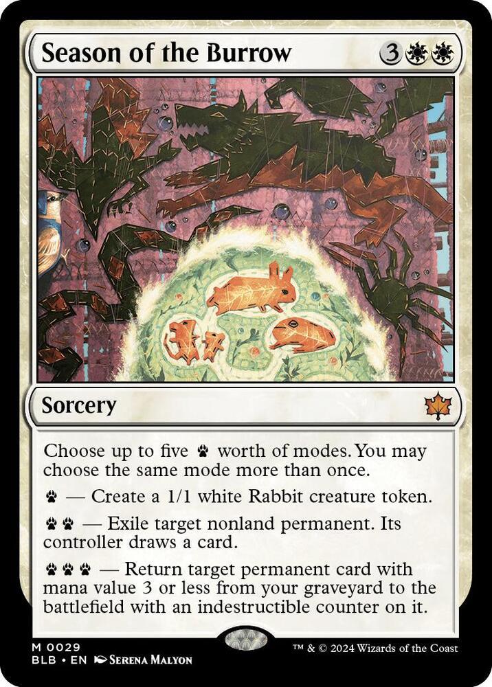 mtg burrowed set is awful: Avoid it like the plague!