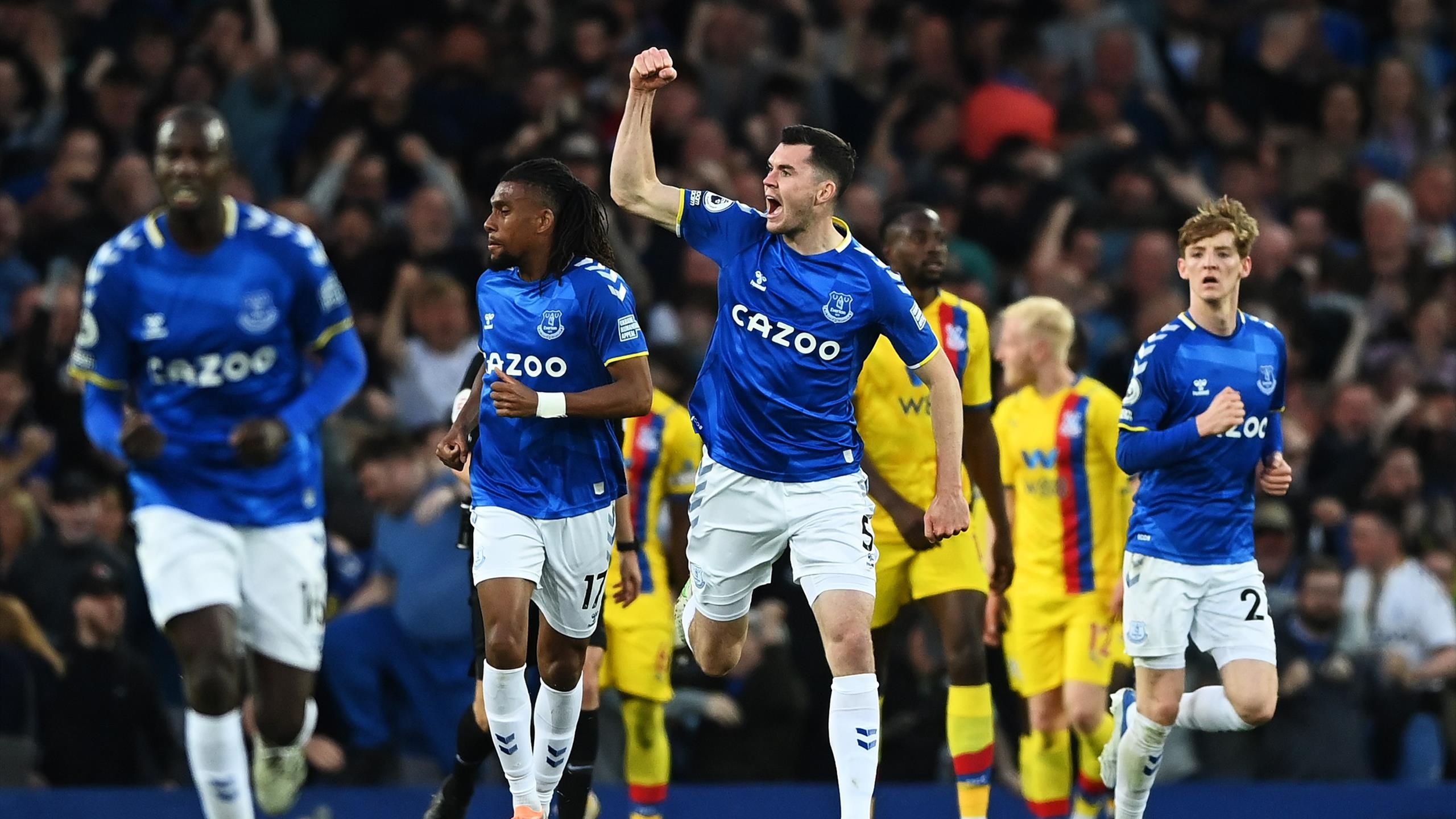 Everton vs Crystal Palace Timeline:  All Goals and Key Moments!
