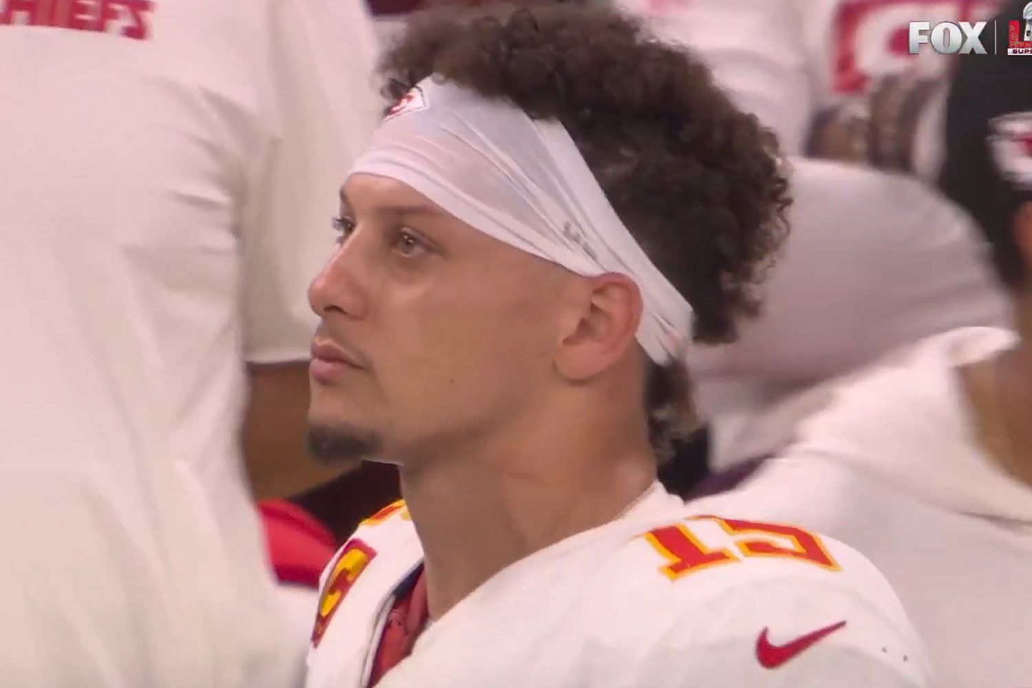 Mahomes Crying Game photos: Relive the Emotional Defeat of the game.