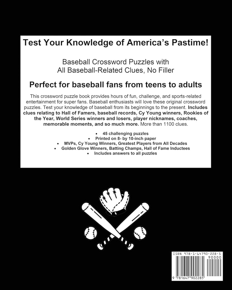 Baseball Pitching Statistic Crossword: Test Your Knowledge Now!