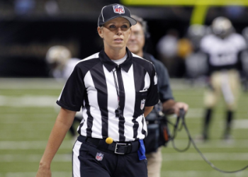 Sarah Thomas referee: Breaking barriers in the NFL.