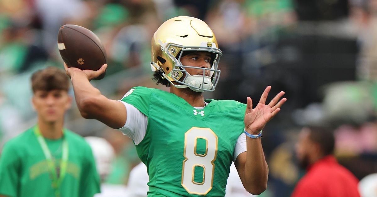 Whats the latest news on the notre dame football qb situation? Stay informed about injuries, depth charts, and competition.