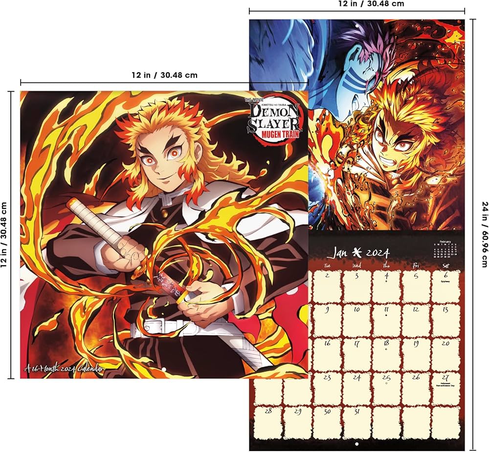 Where can I buy the Demon Slayer calendar 2024? Check these top online stores first!