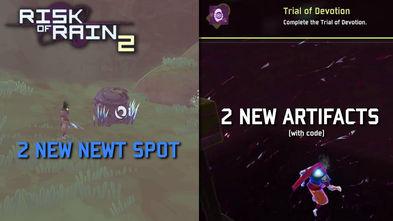 How do you enter the ror2 artifact of devotion code? Quick video tutorial shows you!