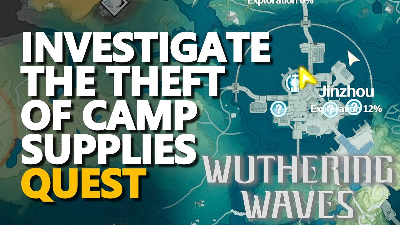 What to do when you investigate the theft of camp supplies?