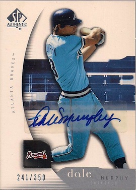 Looking for a specific Dale Murphy card? Check these online marketplaces first.