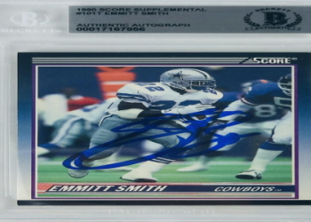 Want the best price for your collectible? Learn about Emmitt Smith autographed football value trends.