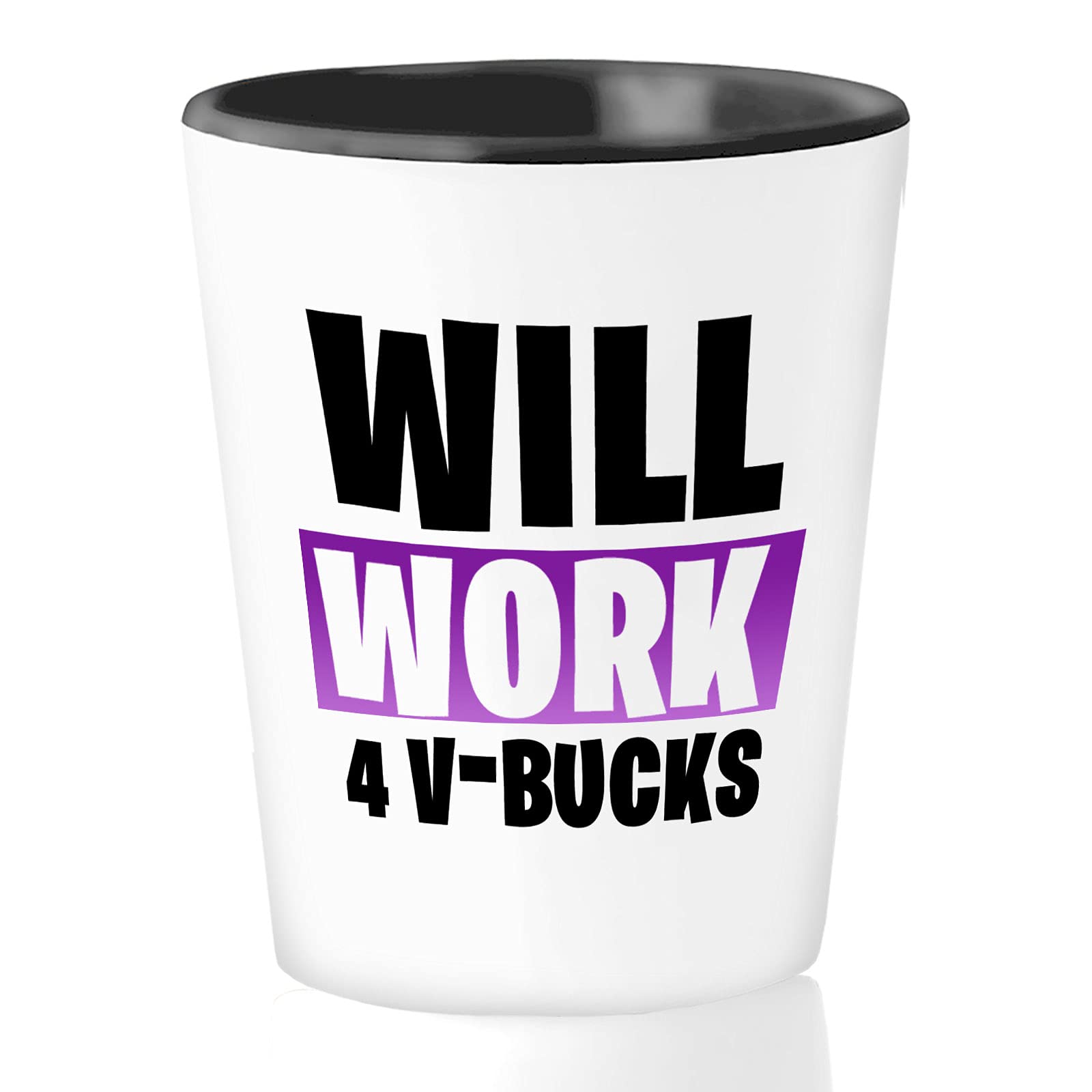 Need a unique gift for a gamer? This awesome Fortnite shot glass is a perfect choice!