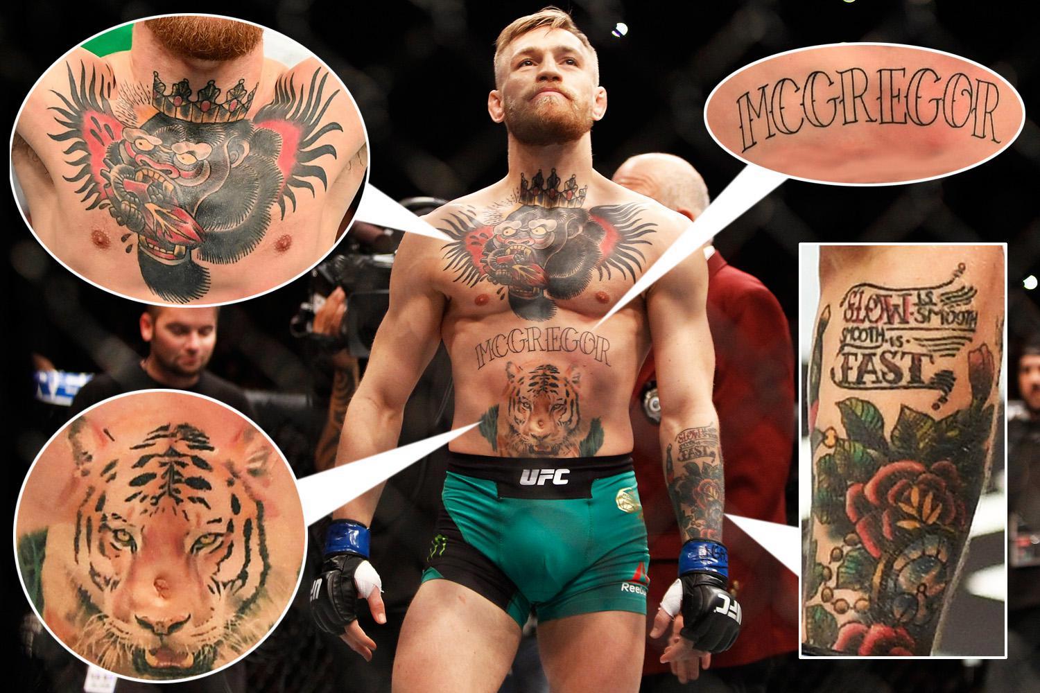 Conor McGregor Tattoos: What do they all mean?