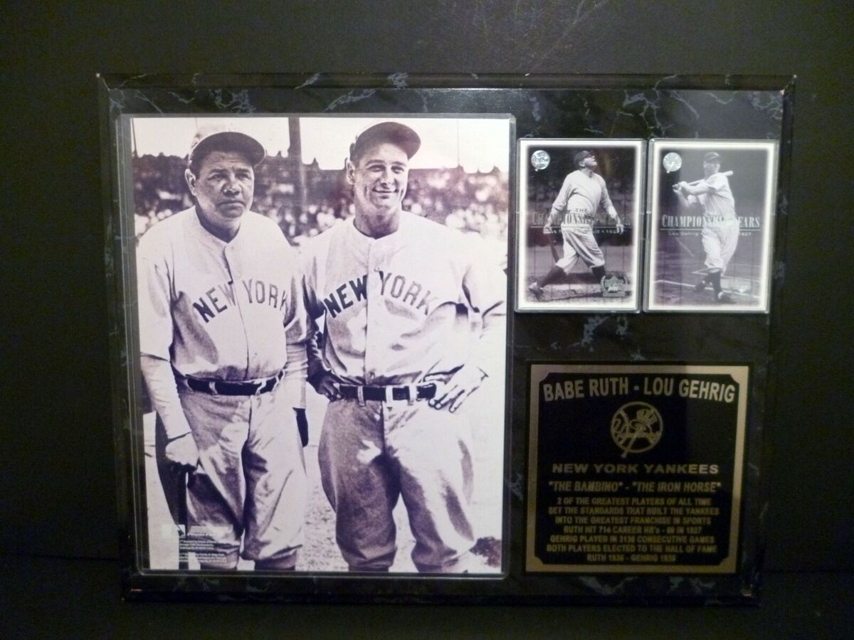 Babe Ruth Lou Gehrig Yankees: A Golden Era of Baseball